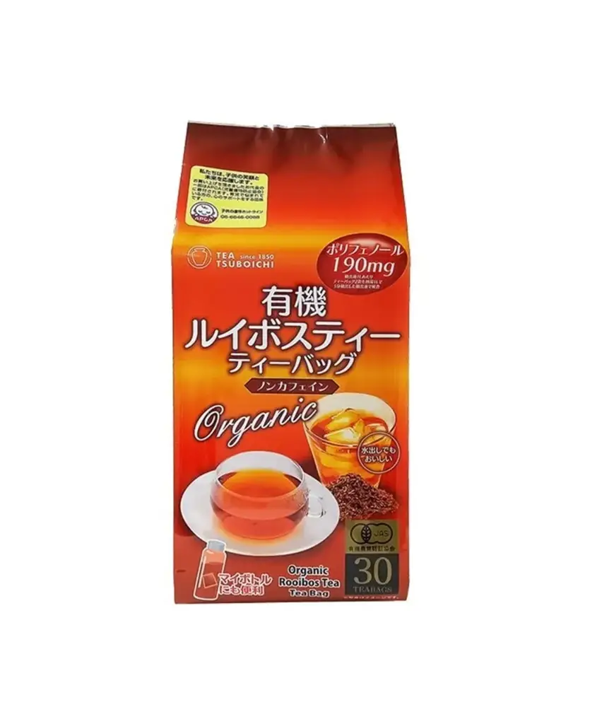 壺市有機如意寶茶茶包 30包 日本製