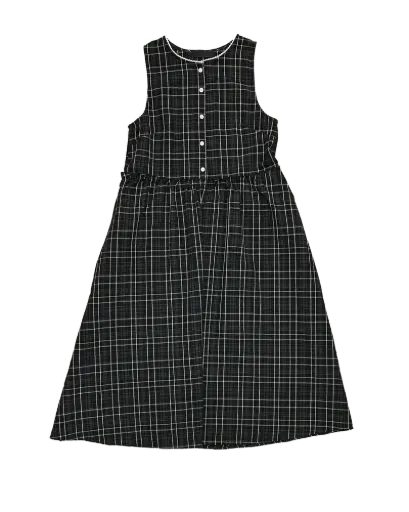 小碎花邊格紋小袋