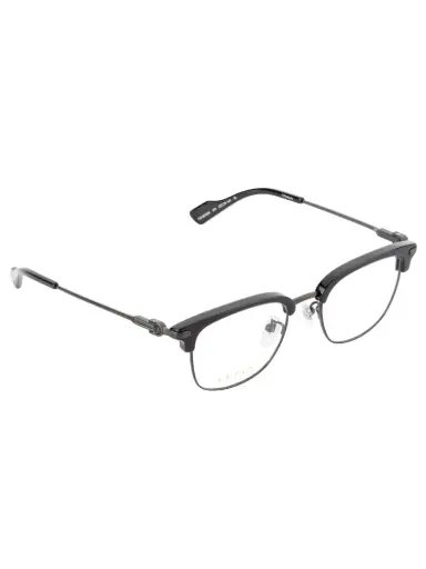 古馳 GG1606OK 黑色圓框鈦金屬鏡架